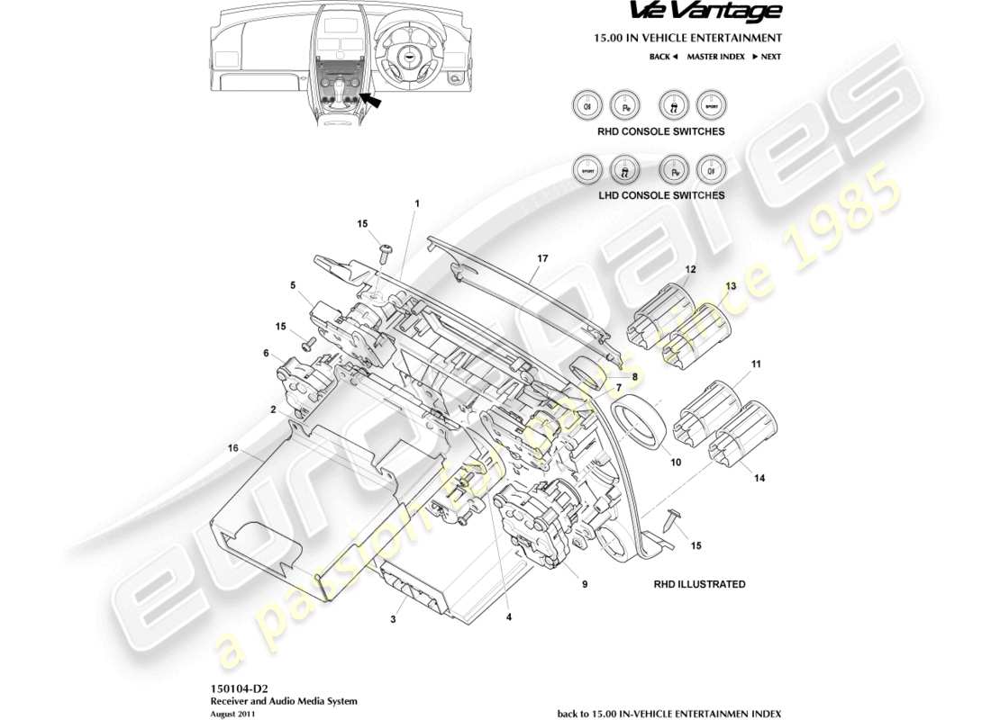 part diagram containing part number 6g33-14b626-ba