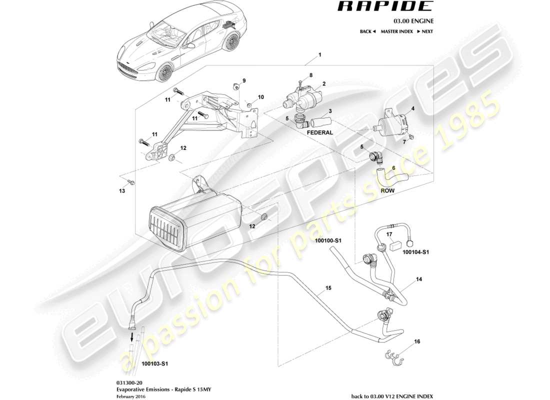 part diagram containing part number aa-07025-3