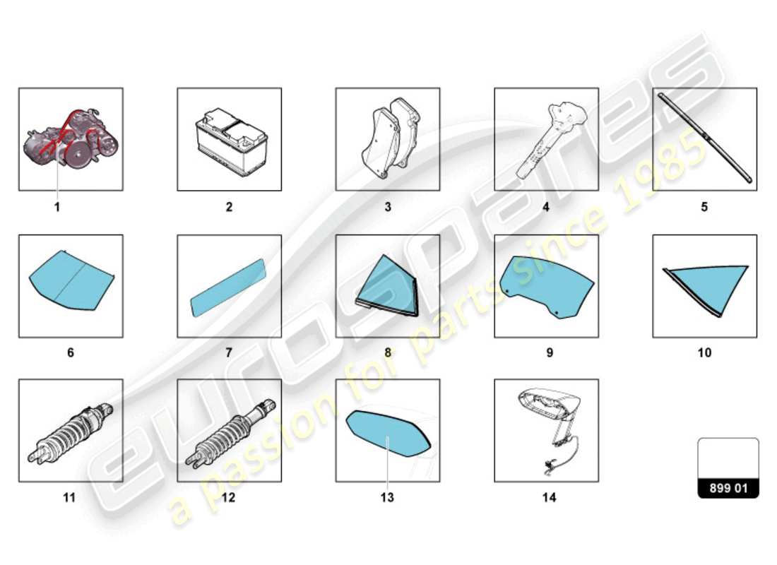 lamborghini 2022 (ultimae) for pick-up part diagram