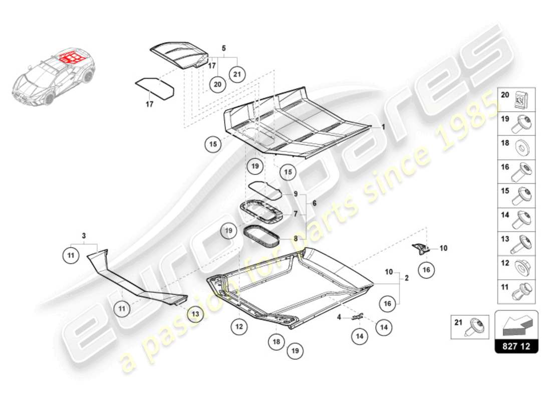 part diagram containing part number n0154672