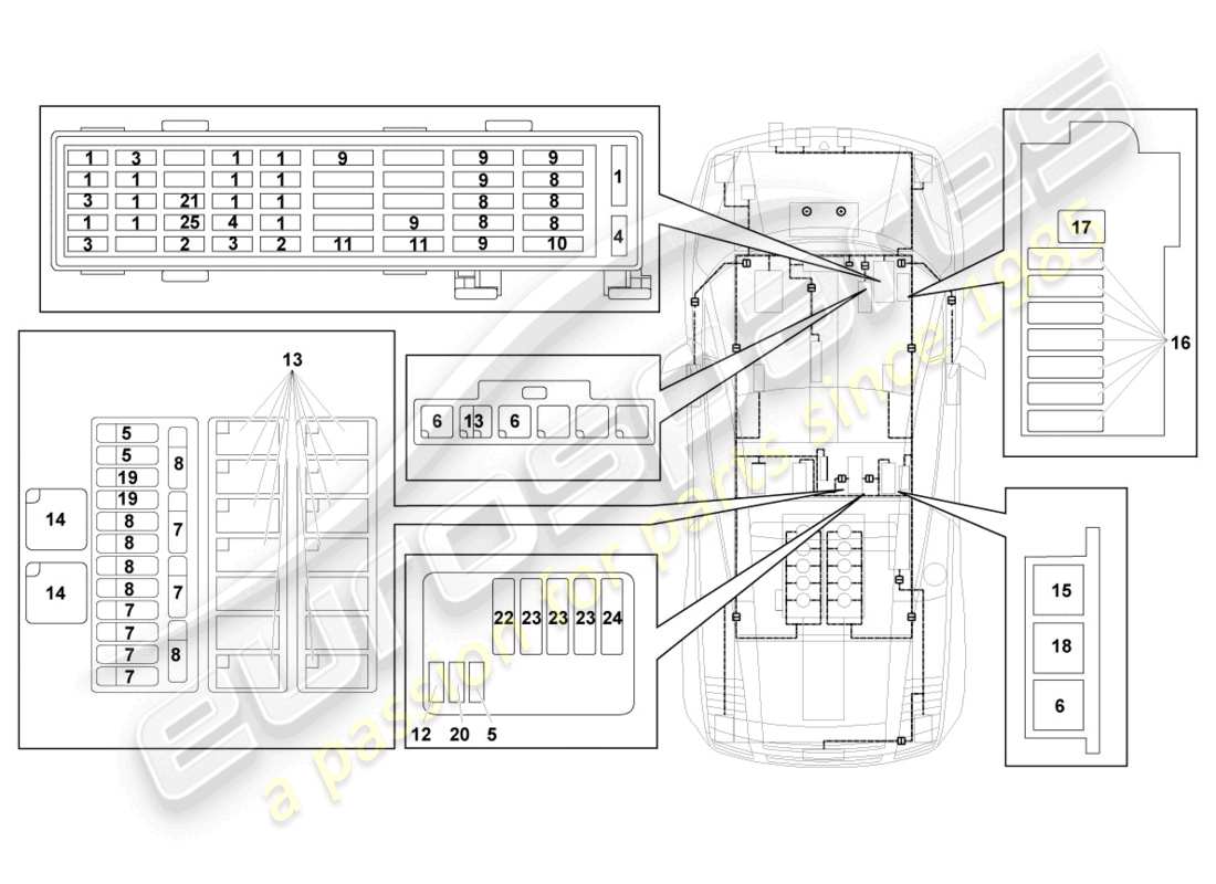 part diagram containing part number n10424901