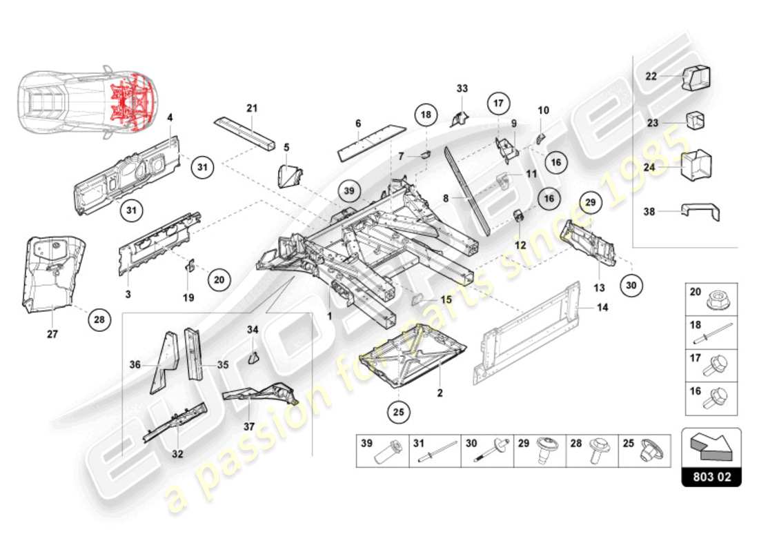 part diagram containing part number 4s7803286b