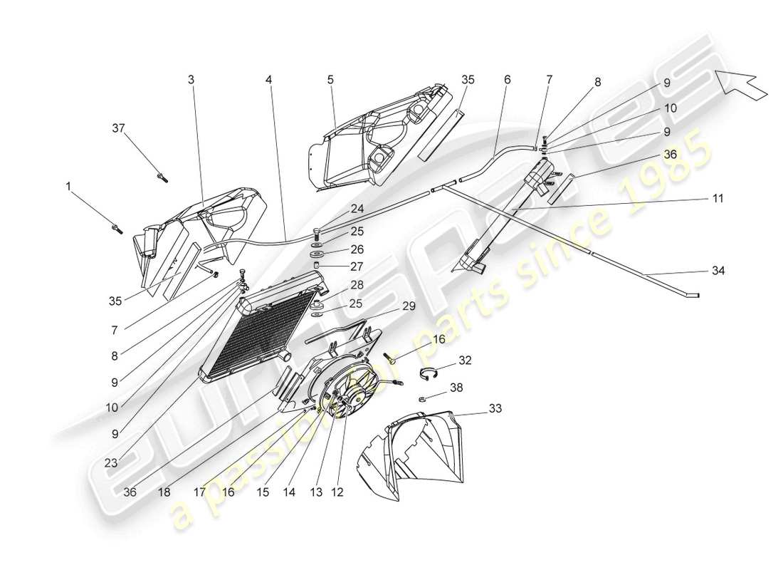 part diagram containing part number 07l121520