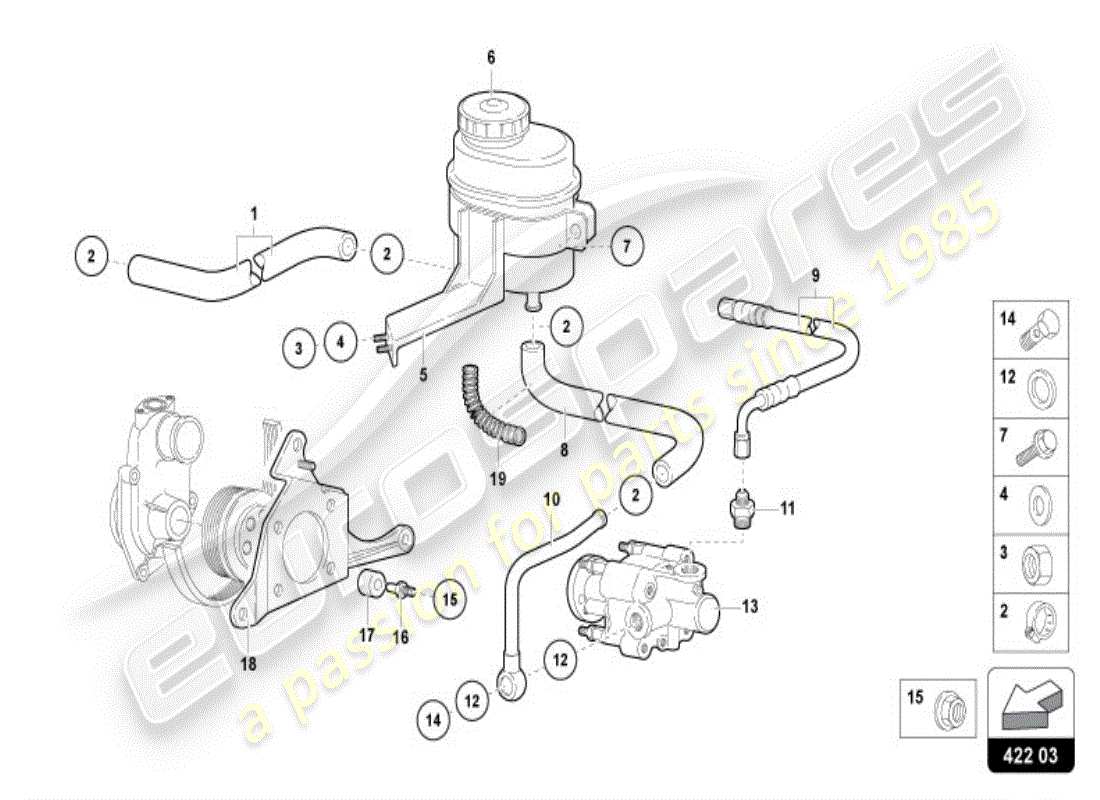 a part diagram from the Lamborghini Diablo VT (1995) parts catalogue