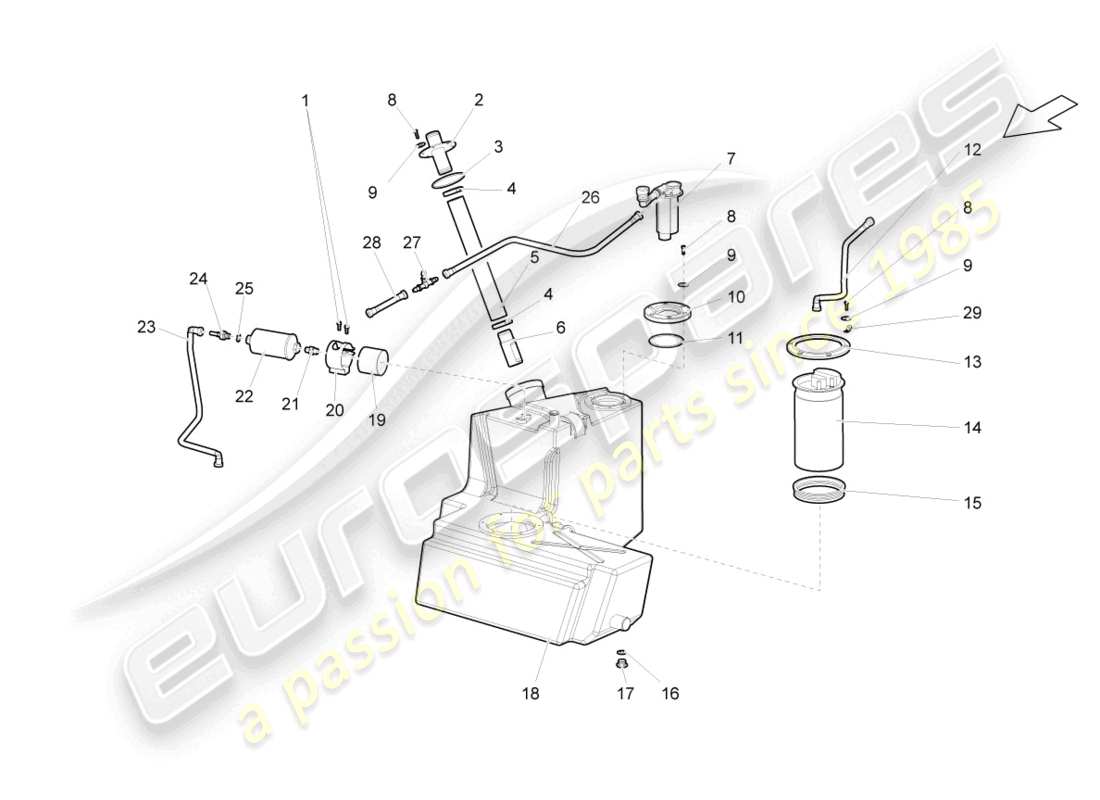 part diagram containing part number 400201163a