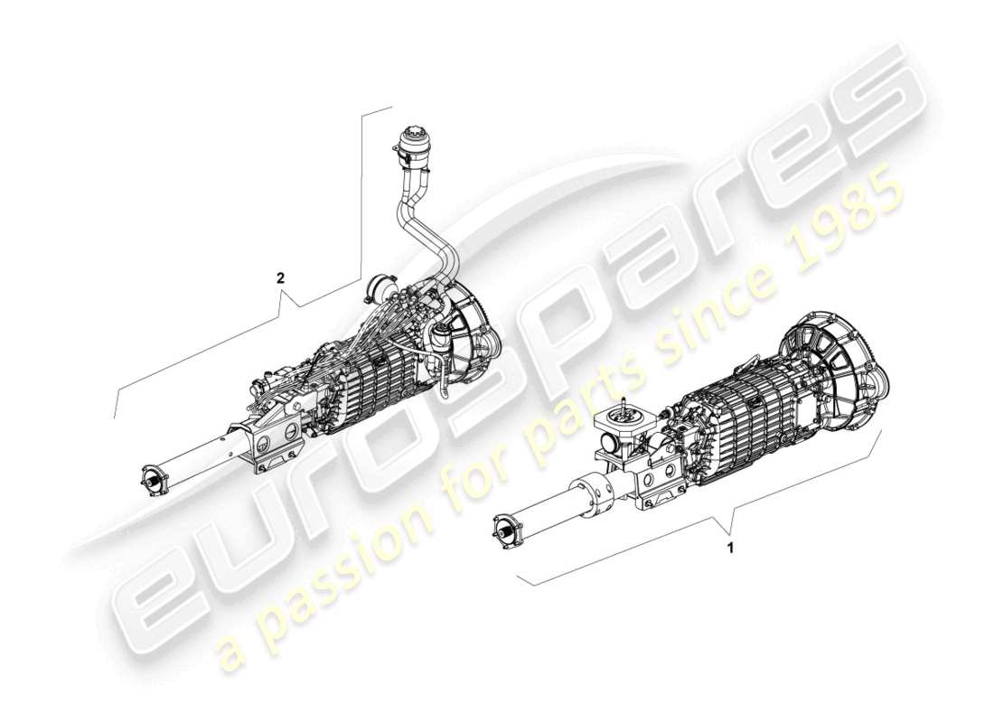 a part diagram from the lamborghini murcielago parts catalogue