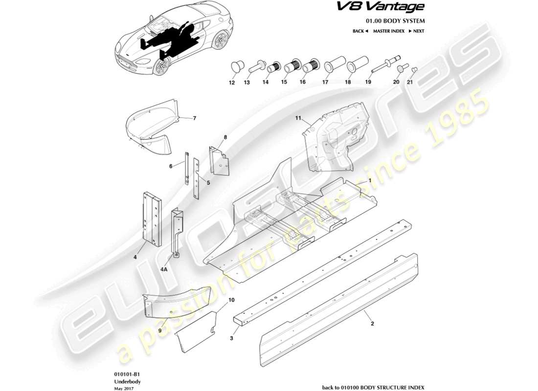 part diagram containing part number dg43-10276-ba