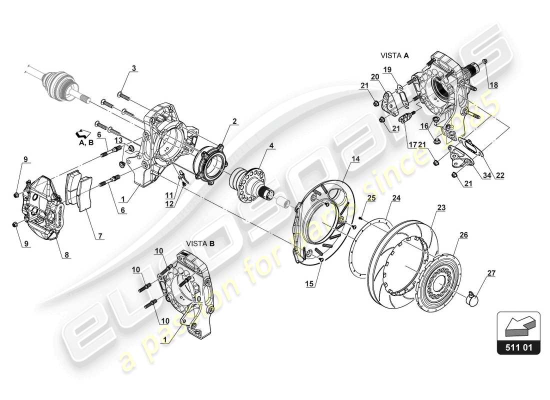 part diagram containing part number v31631044a