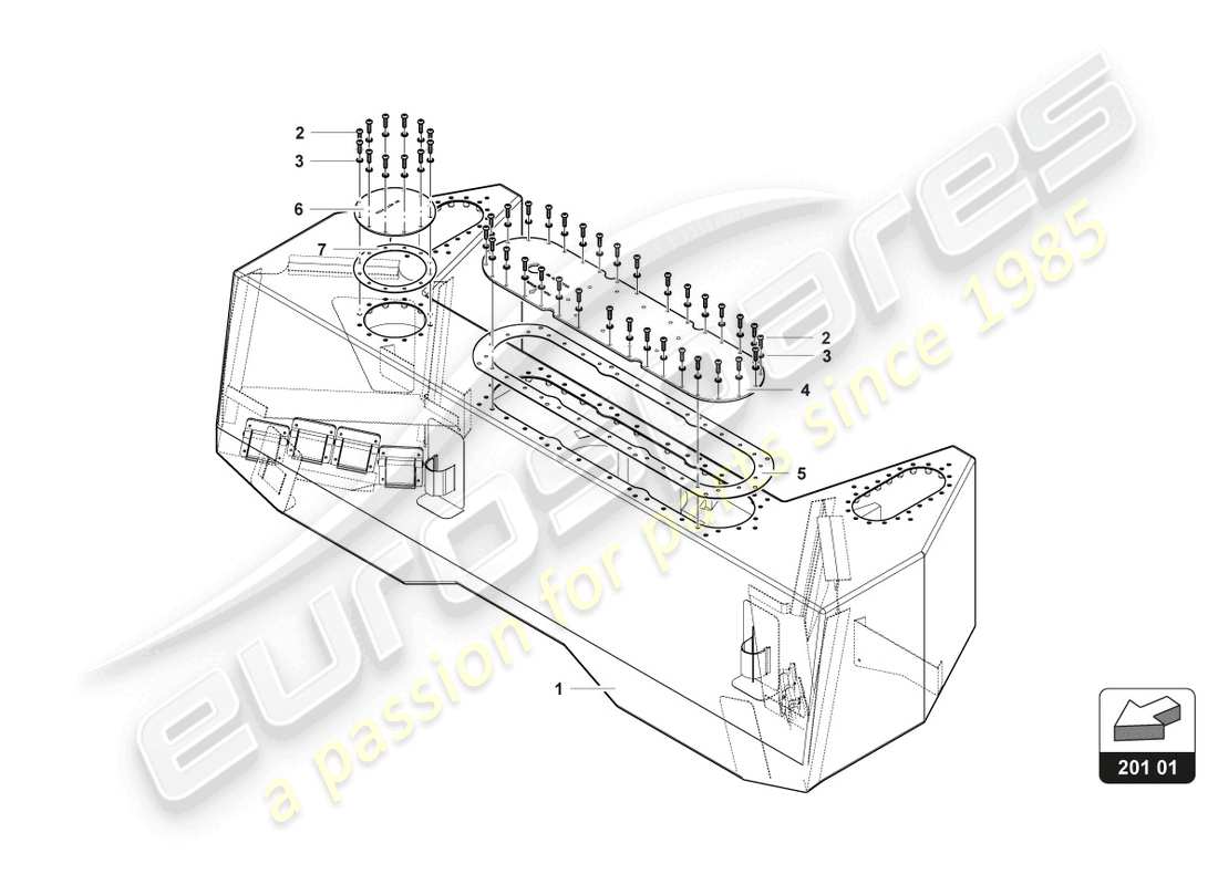 part diagram containing part number 4sa201881