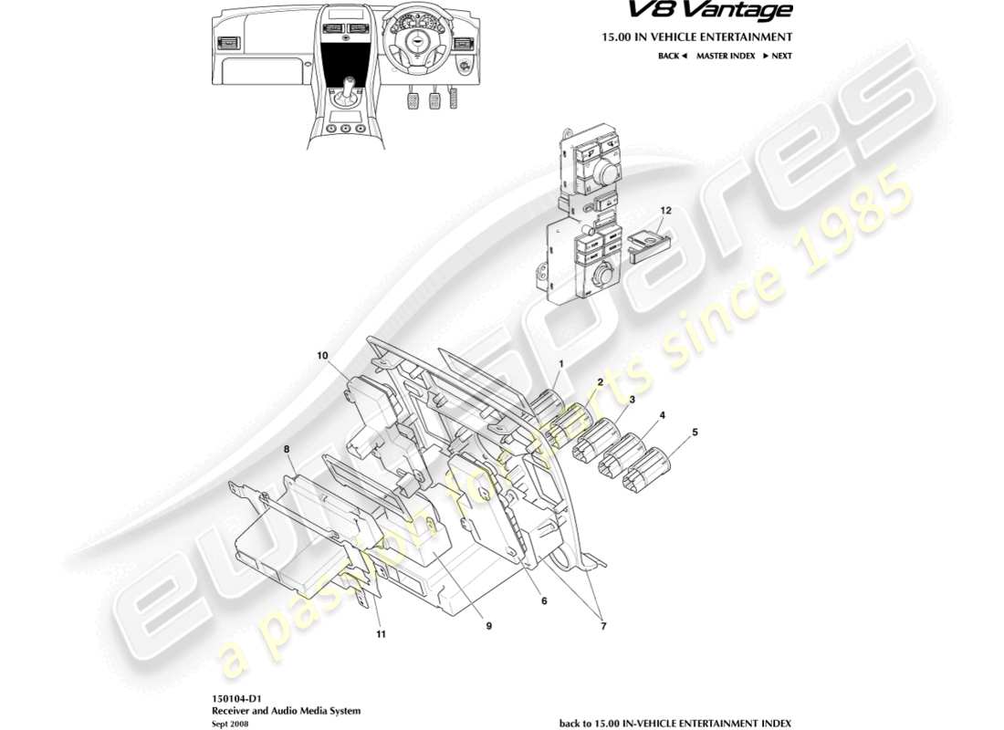 part diagram containing part number 4g43-18c612-ah