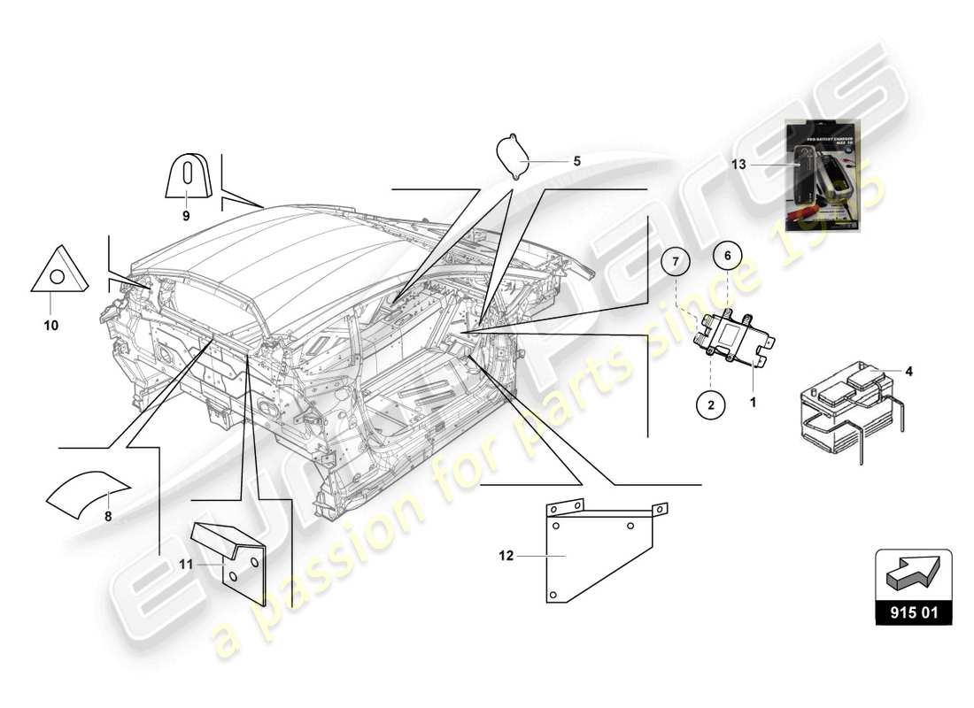 part diagram containing part number 4ta898093