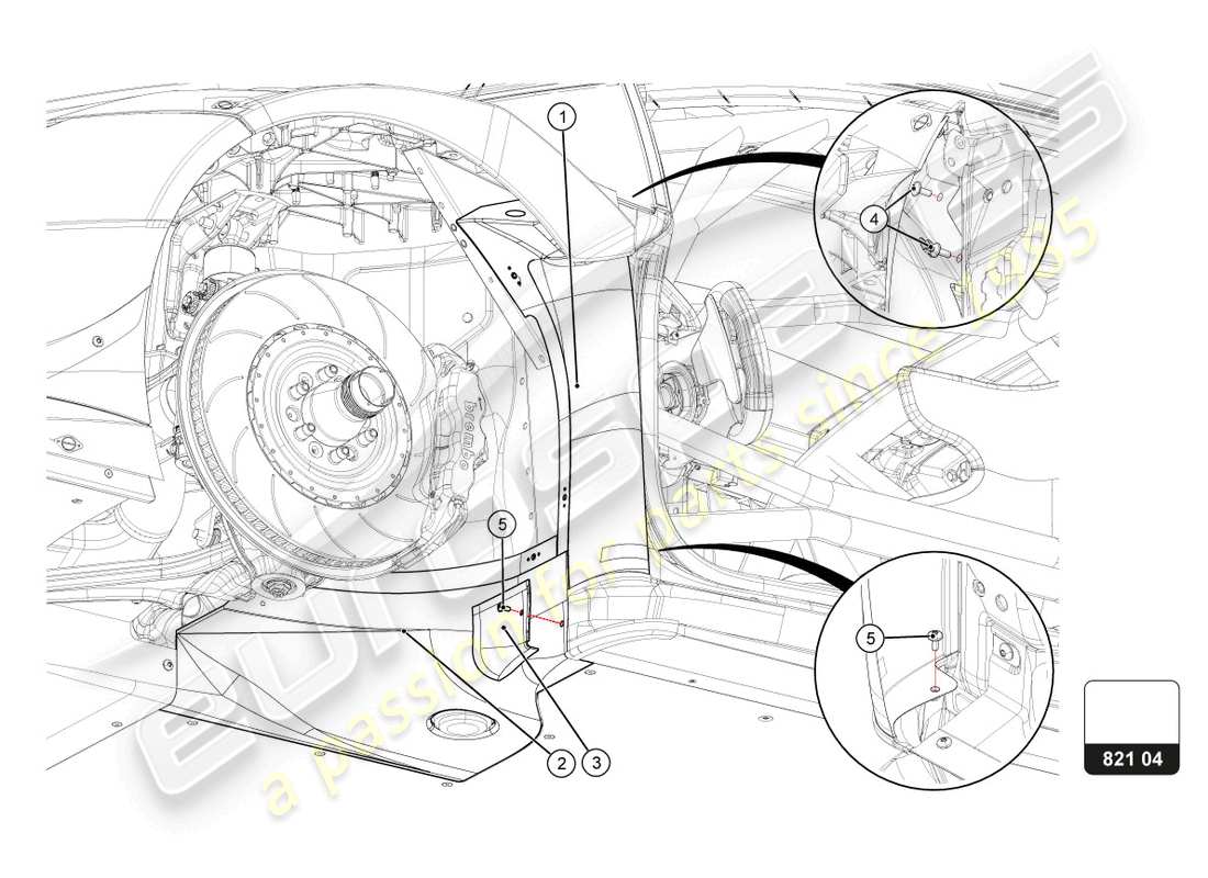 part diagram containing part number 4ta806266