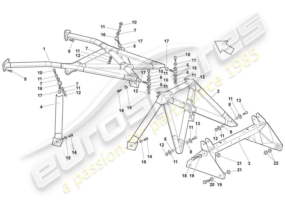 part diagram containing part number 0041017007