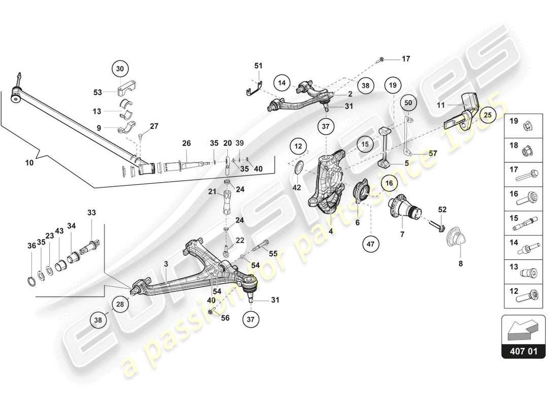 part diagram containing part number 4ta407039e