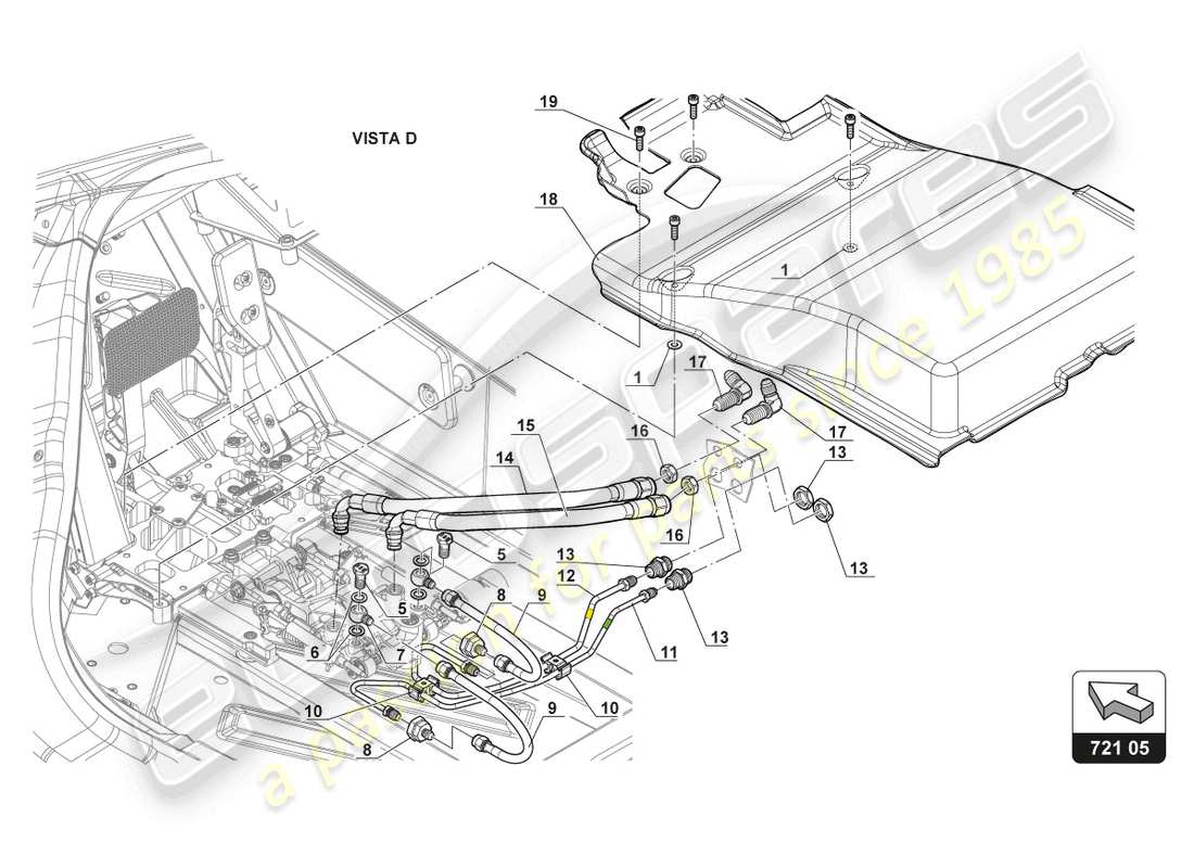 part diagram containing part number 4sa614722b