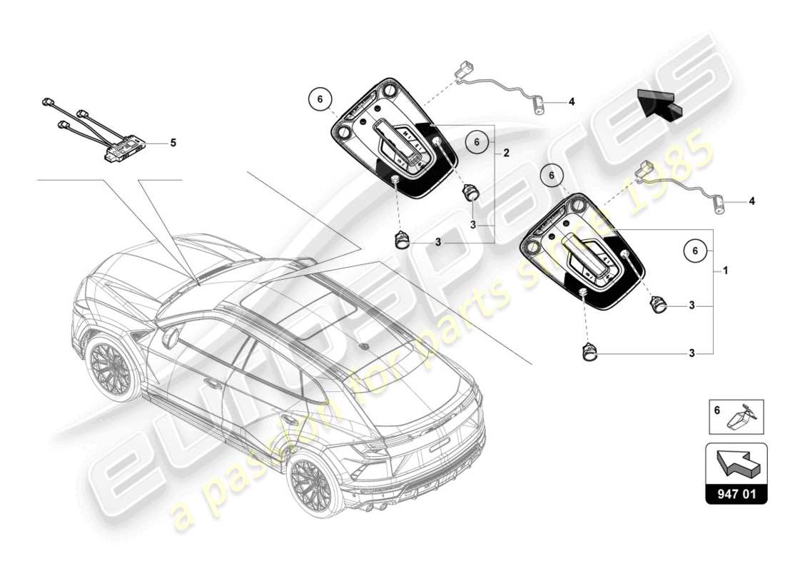part diagram containing part number 4ml9471357ap