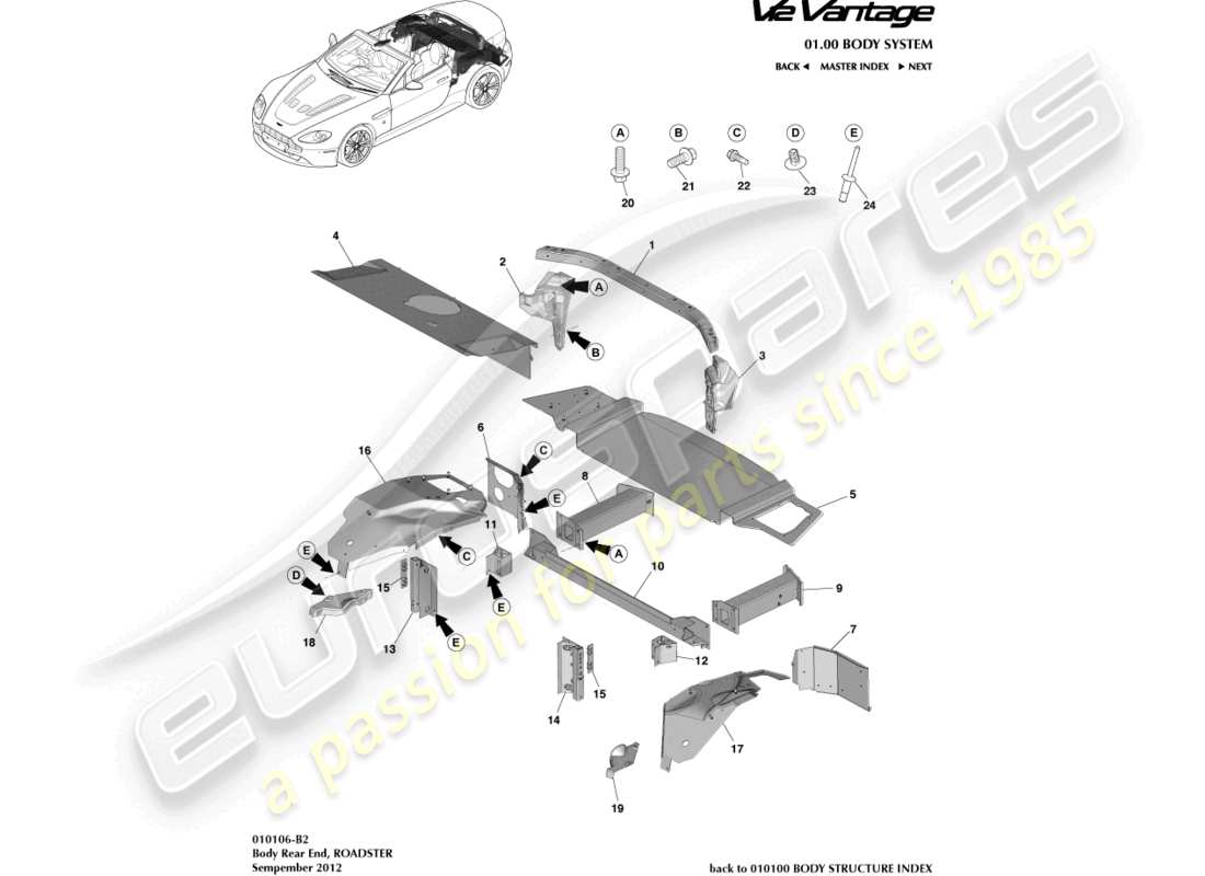part diagram containing part number dg33-l278a71-aa