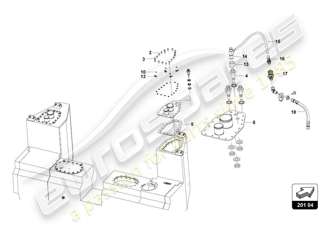 part diagram containing part number 4ta201191