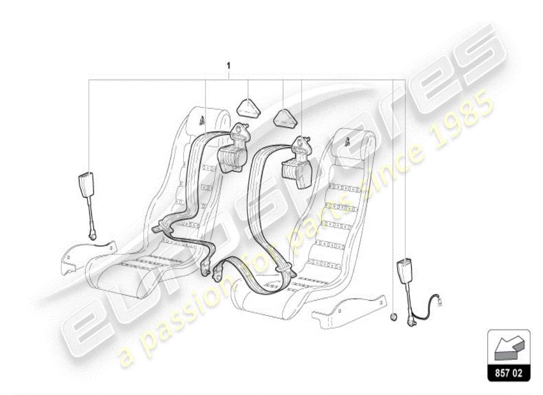 a part diagram from the lamborghini diablo parts catalogue