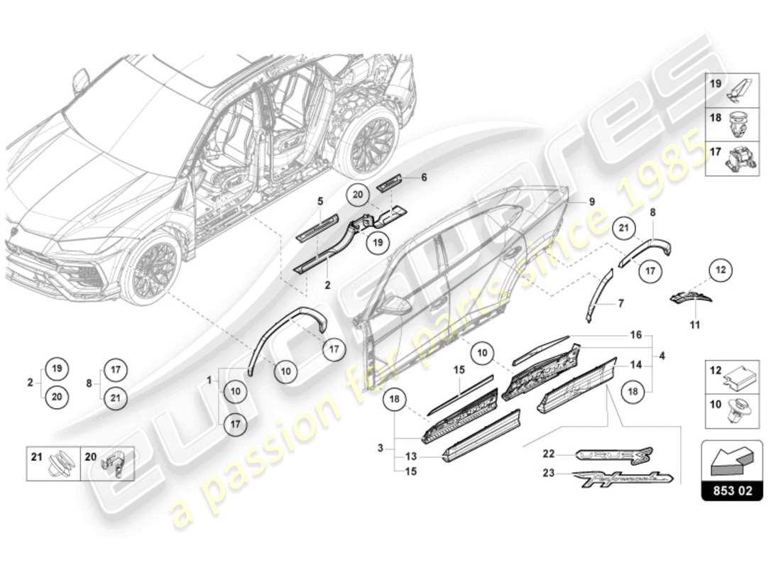 part diagram containing part number 4ml853370e