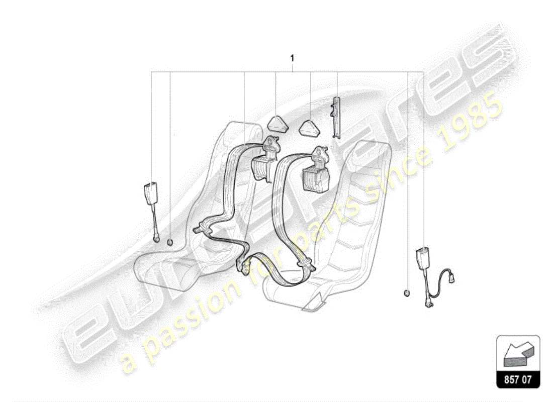 VIEW PARTS DIAGRAMS FROM THE LAMBORGHINI DIABLO PARTS CATALOGUE a part diagram from the lamborghini diablo parts catalogue