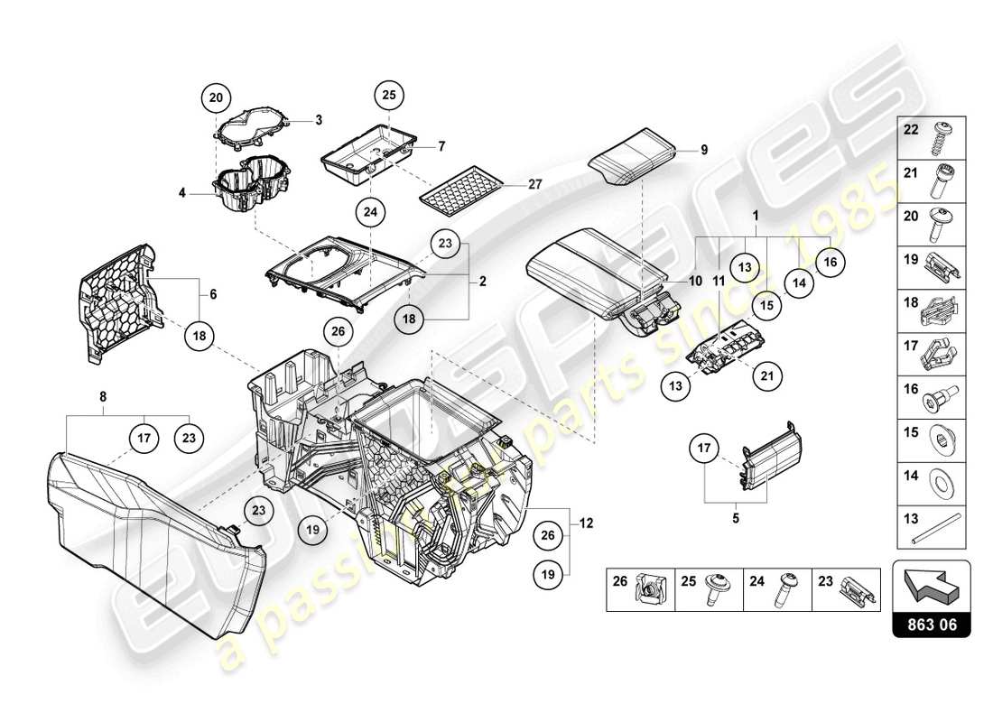part diagram containing part number 4ml863165c
