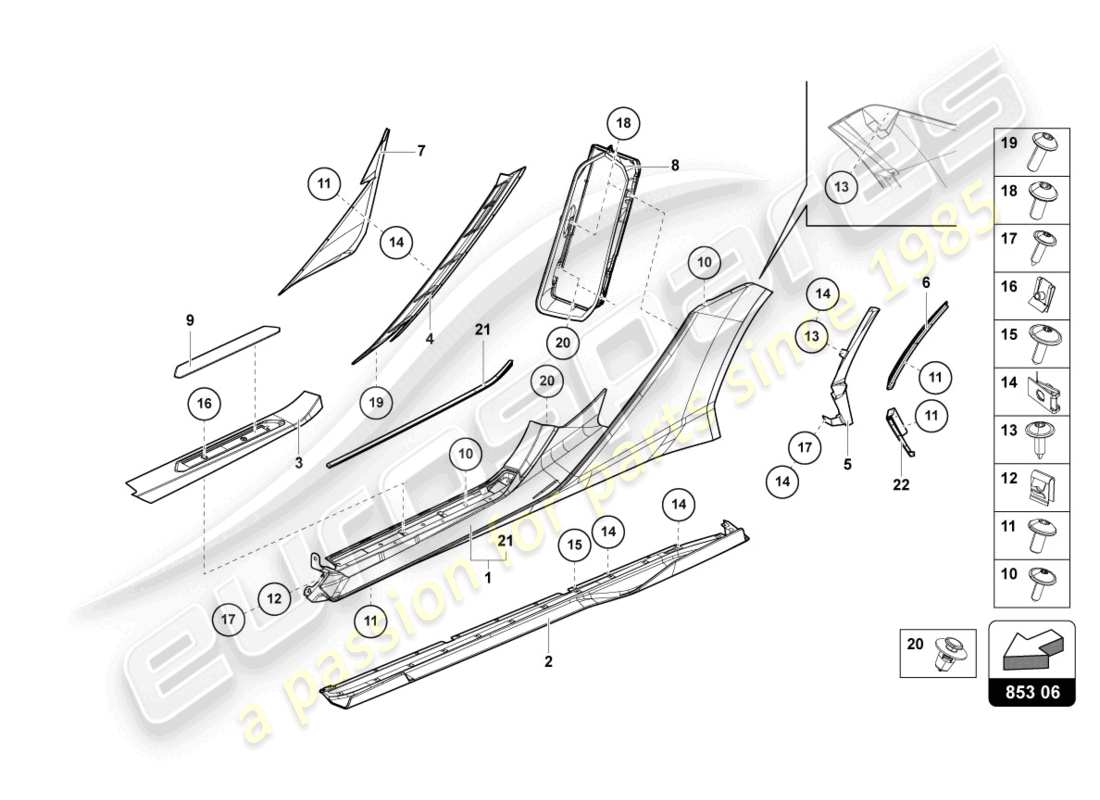 part diagram containing part number n91073301