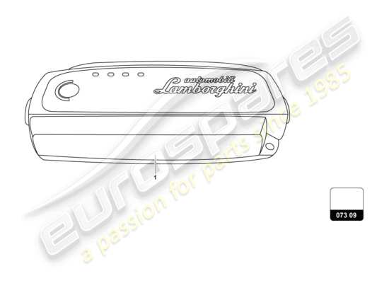 a part diagram from the lamborghini urus (accessories) parts catalogue