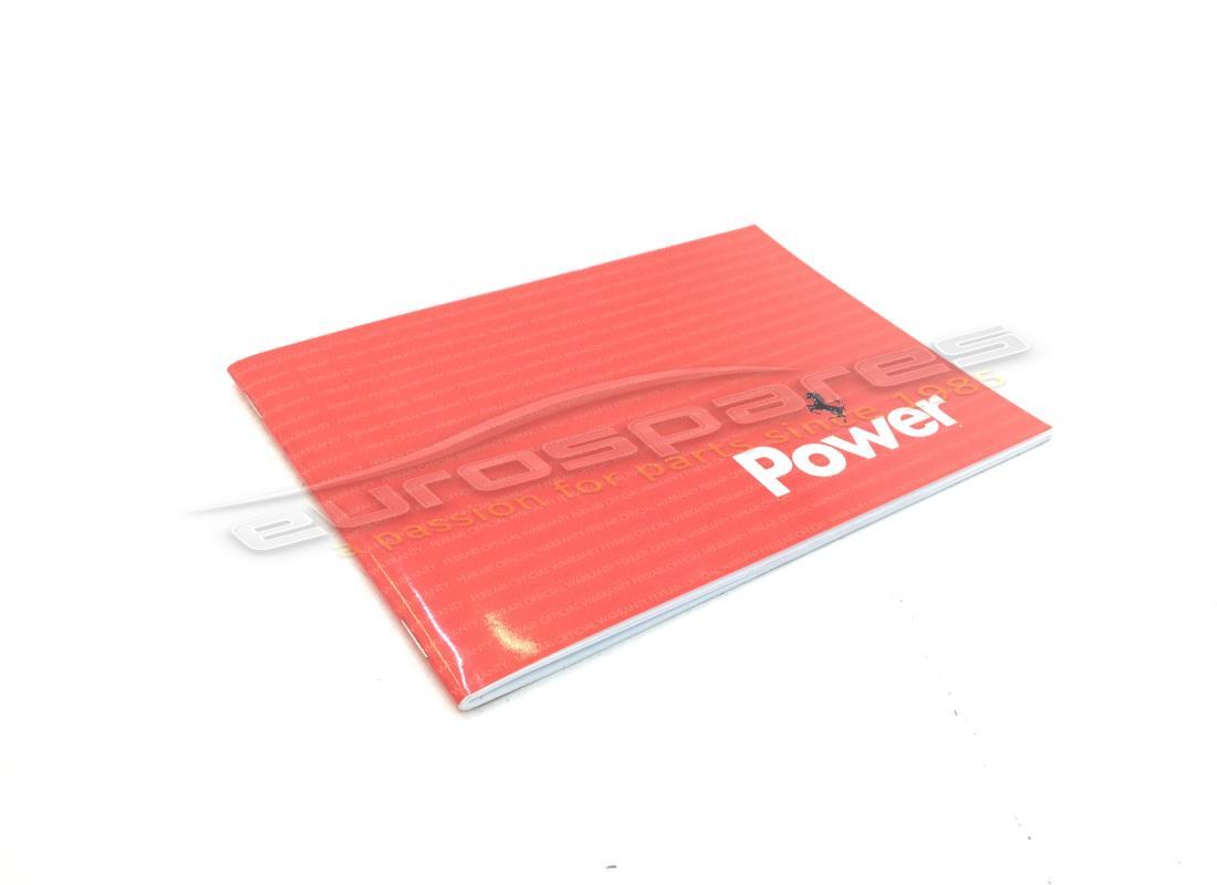NEW FERRARI POWER WARRANTY BOOKLET. PART NUMBER 95990472 (1) new ferrari power warranty booklet. part number 95990472 (1)