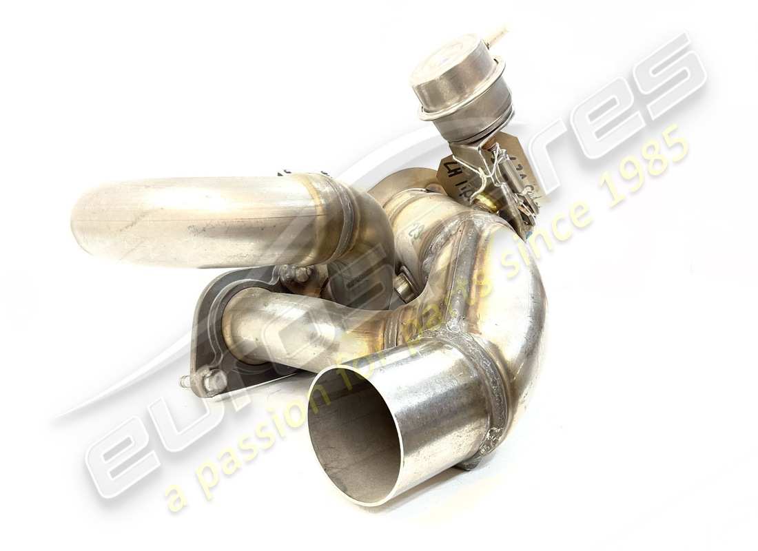 NEW FERRARI COMPLETE LH OUTLET PIPE. PART NUMBER 250725 (2) new ferrari complete lh outlet pipe. part number 250725 (2)