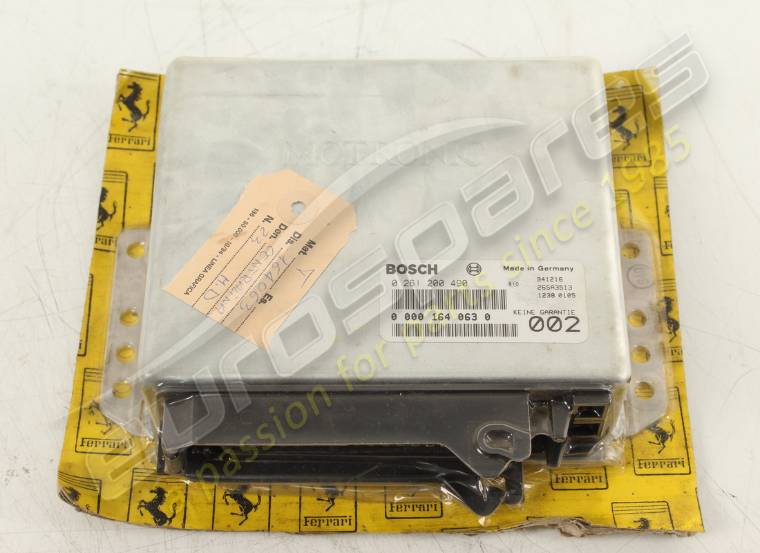 NEW FERRARI IGNITION CONTROL UNIT. PART NUMBER 164063 (1) new ferrari ignition control unit. part number 164063 (1)