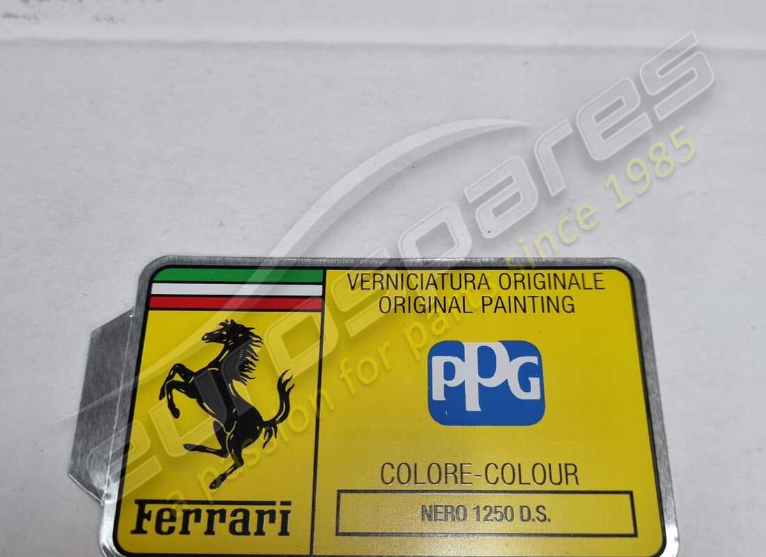 NEW FERRARI PPG PAINT NERO. PART NUMBER MC361560 (1) new ferrari ppg paint nero. part number mc361560 (1)