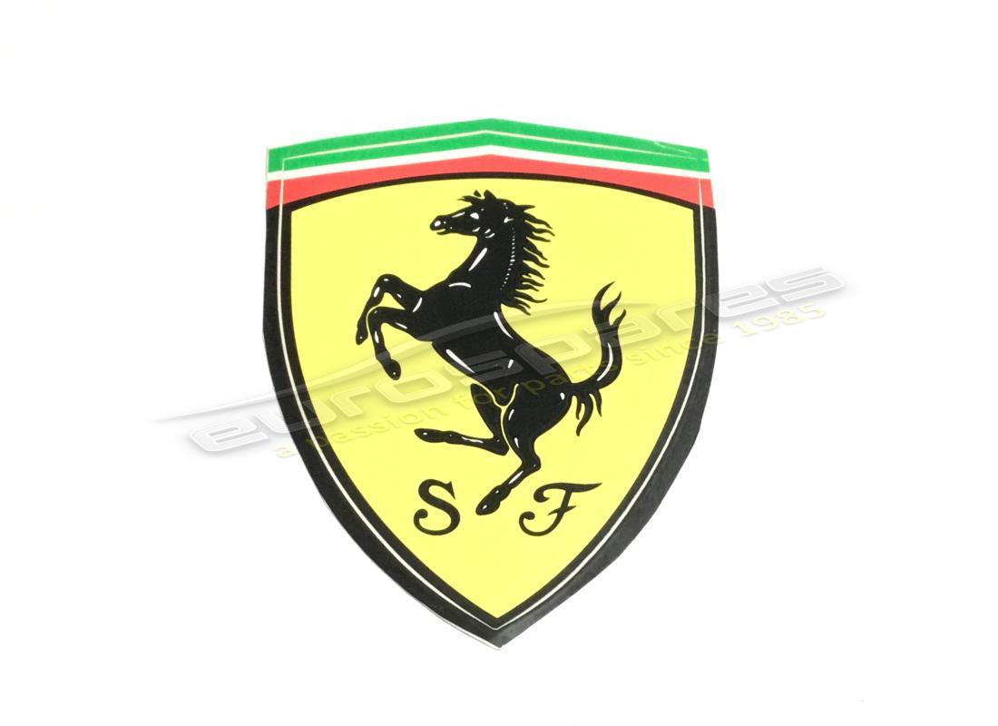 NEW FERRARI STICKER (10CM X 7.5CM). PART NUMBER 95992902 (1) new ferrari sticker (10cm x 7.5cm). part number 95992902 (1)