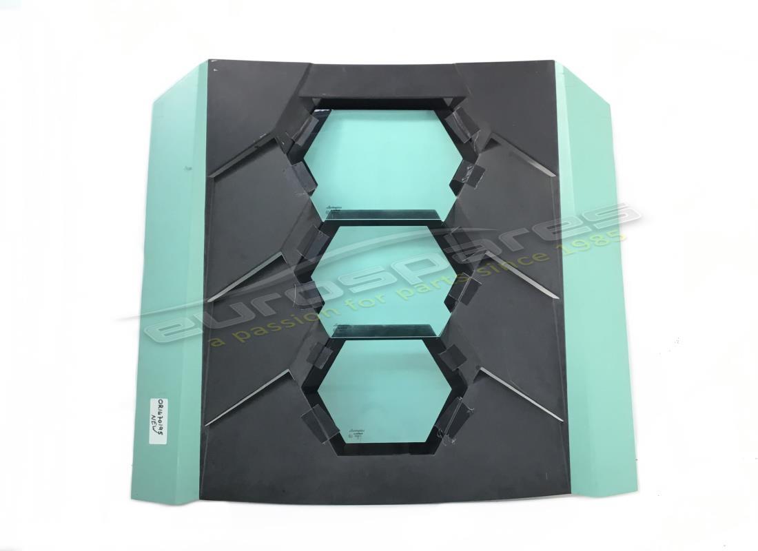 NEW LAMBORGHINI MURCIELAGO TRANSPARENT ENGINE COVER. PART NUMBER 429827023 (1) new lamborghini murcielago transparent engine cover. part number 429827023 (1)