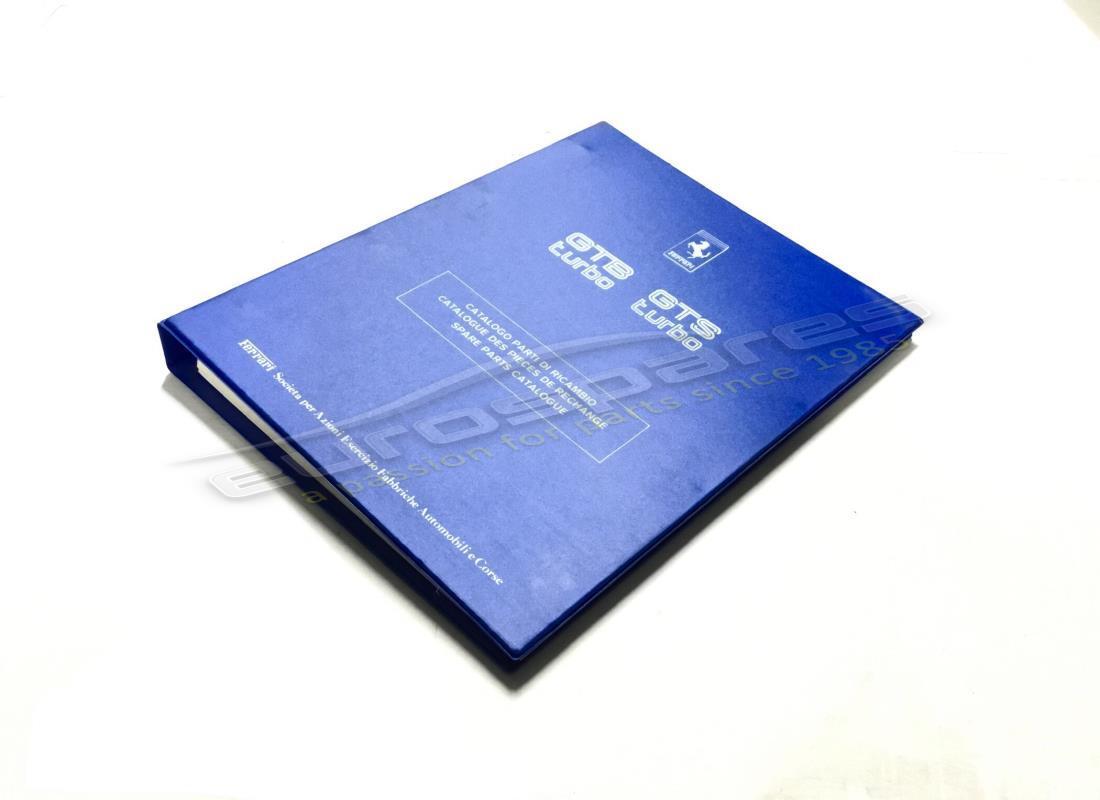new ferrari gtb/gts turbo 1989 parts catalogue (reprint). part number 95990263 (1)