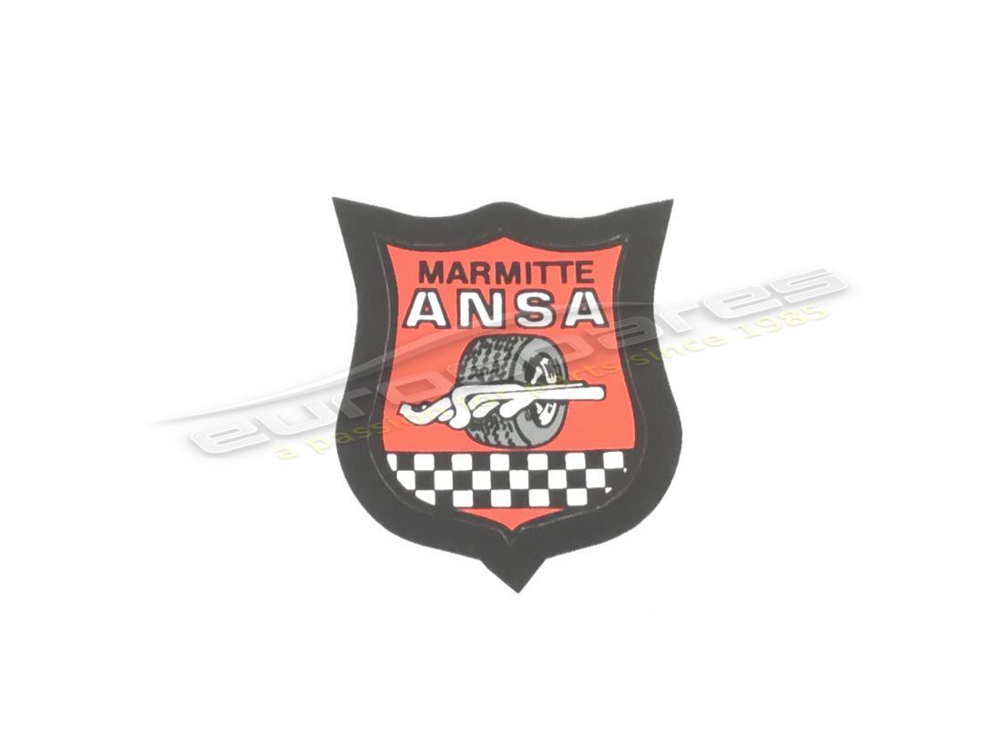 NEW FERRARI TAIL PIPE STICKER *ANSA*. PART NUMBER MC65522 (1) new ferrari tail pipe sticker *ansa*. part number mc65522 (1)
