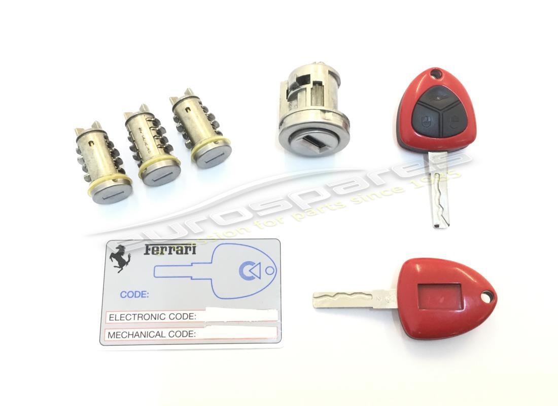 NEW FERRARI LOCKS SET COMPLETE. PART NUMBER 223867 (1) new ferrari locks set complete. part number 223867 (1)