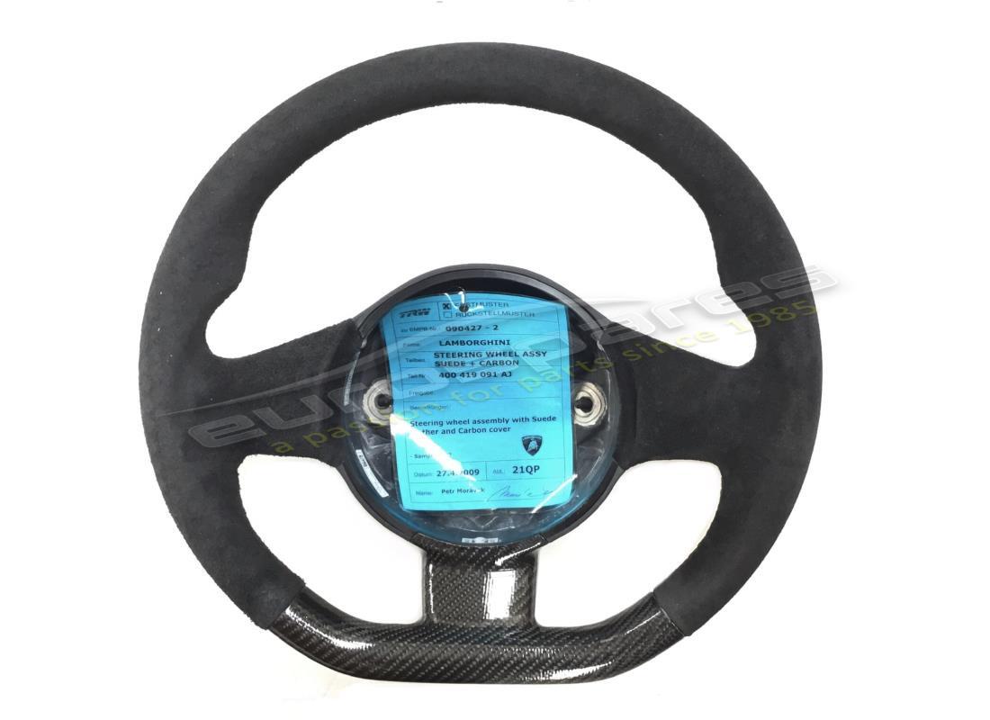 NEW LAMBORGHINI STEERING WHEEL. PART NUMBER 400419091AJ (1) new lamborghini steering wheel. part number 400419091aj (1)