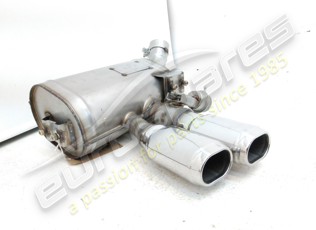 NEW MASERATI REAR RH SILENCER. PART NUMBER 204479 (2) new maserati rear rh silencer. part number 204479 (2)