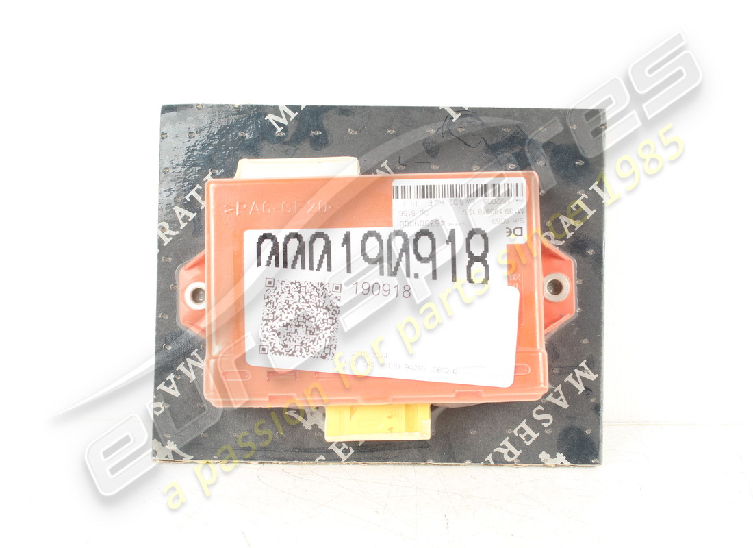 NEW MASERATI CONDITIONING CONTROL UNIT.. PART NUMBER 190918 (1) new maserati conditioning control unit.. part number 190918 (1)