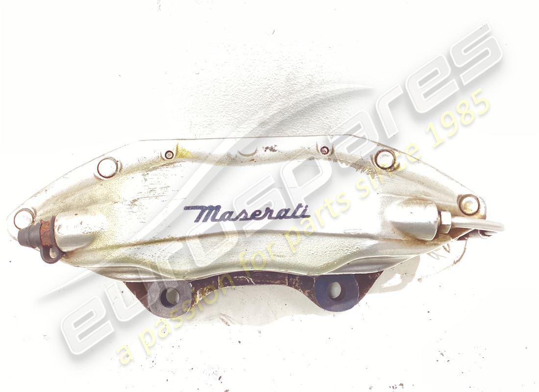 USED Maserati LH FRONT BRAKE CALIPER (SILVER) . PART NUMBER 387201119 (1)