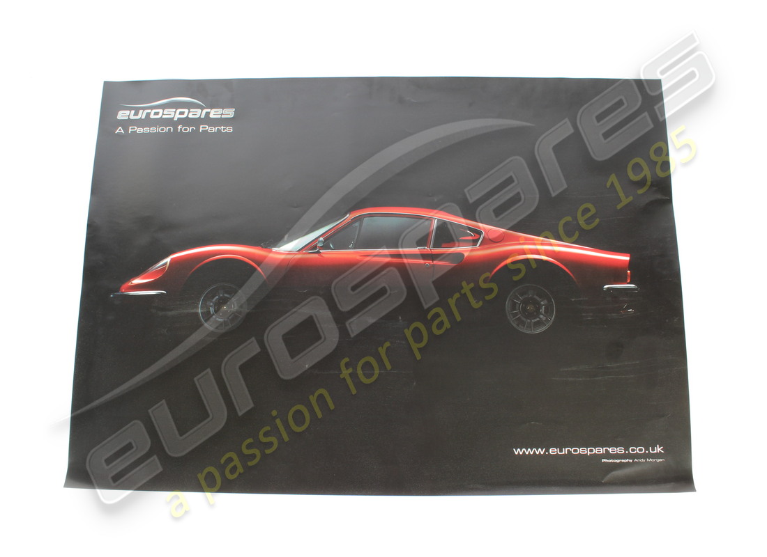 NEW FERRARI EUROSPARES POSTER. PART NUMBER FPS002 (1) new ferrari eurospares poster. part number fps002 (1)