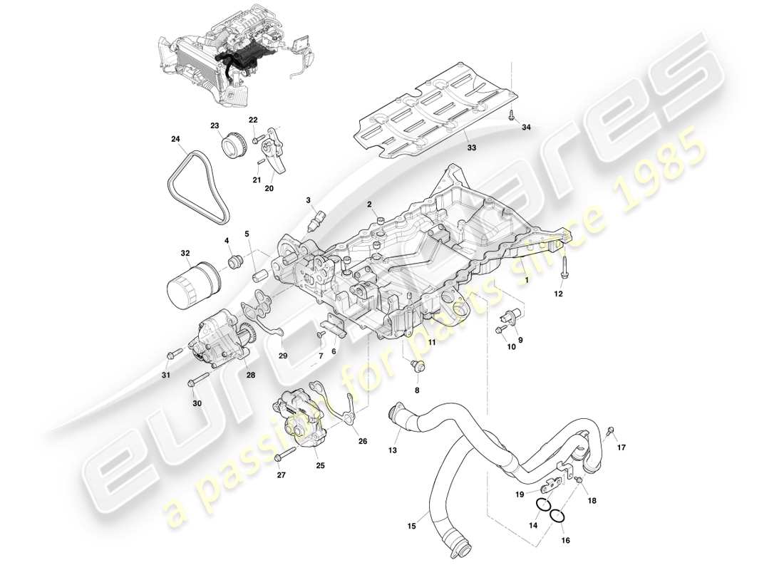 part diagram containing part number ag33-6m001-aa