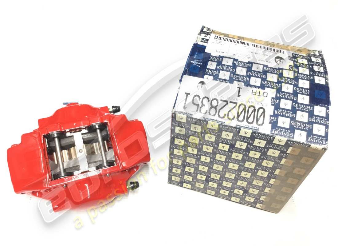 new maserati rear lh brake calipersred. part number 228351 (1)