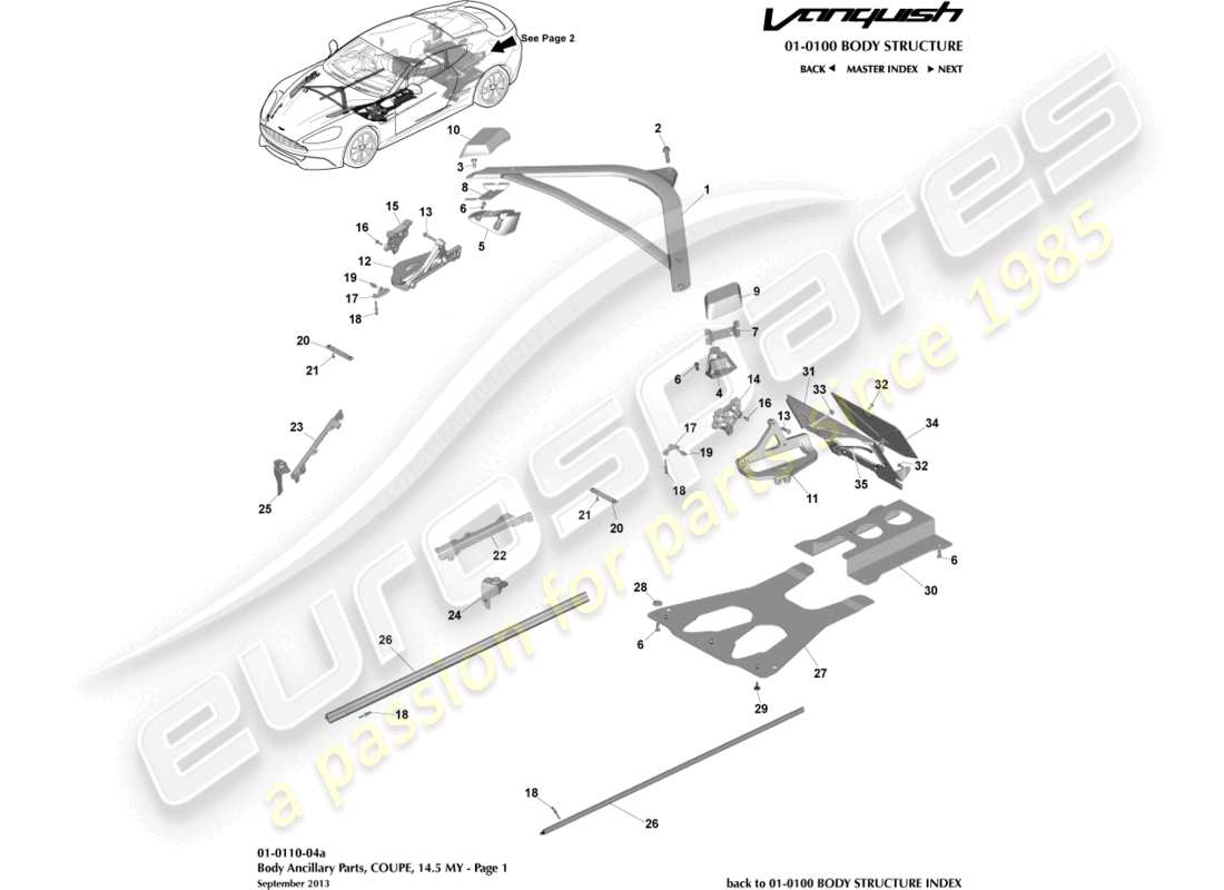 part diagram containing part number ed33-18a008-aa