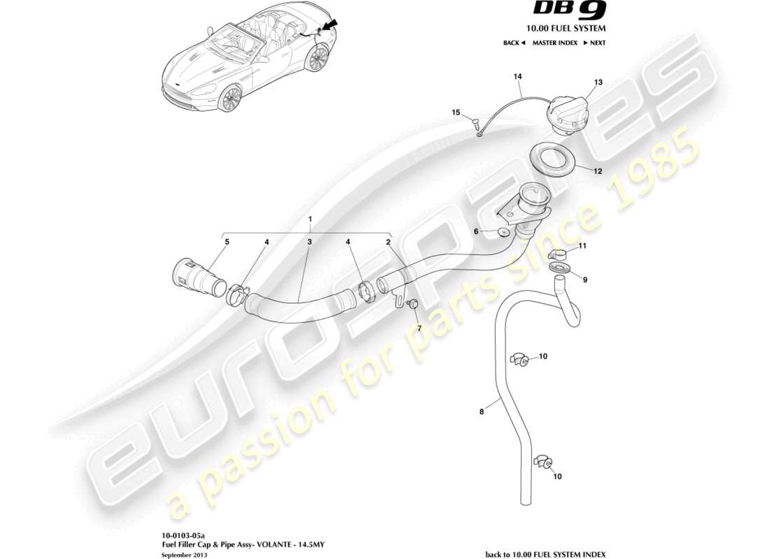 part diagram containing part number 4g43-9030-ah