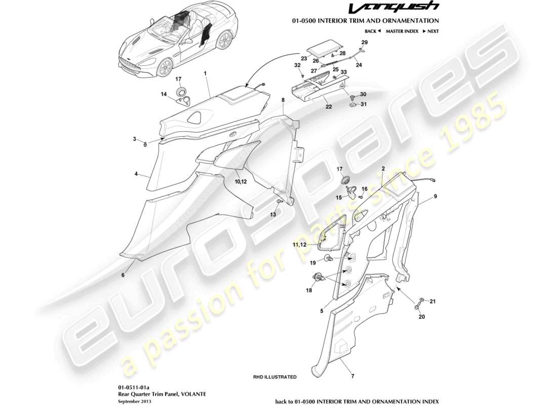 part diagram containing part number dd33-61236-aa