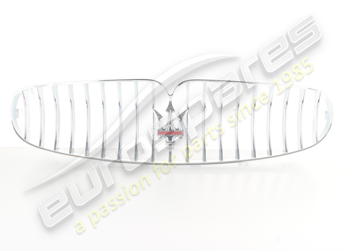 NEW MASERATI COMPLETE FRONT GRILL CHROME. PART NUMBER 85110700 (1) new maserati complete front grill chrome. part number 85110700 (1)