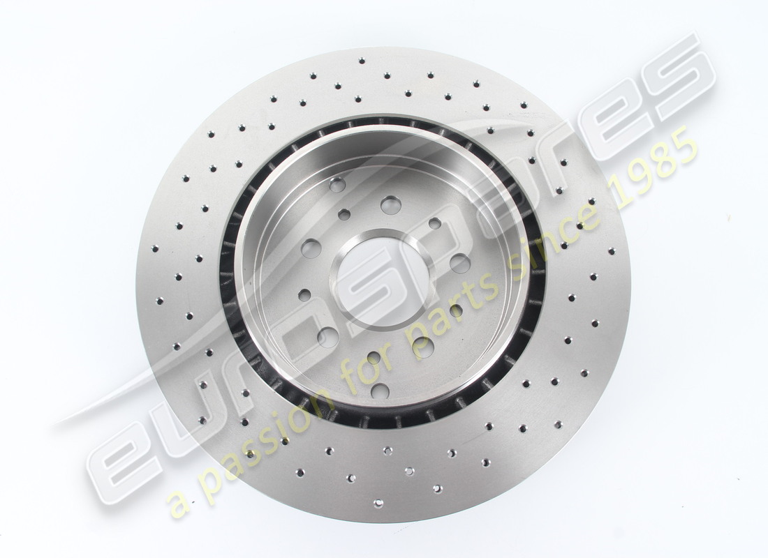 NEW EUROSPARES REAR BRAKE DISC, CROSS DRILLED. PART NUMBER 228411 (3) new eurospares rear brake disc, cross drilled. part number 228411 (3)