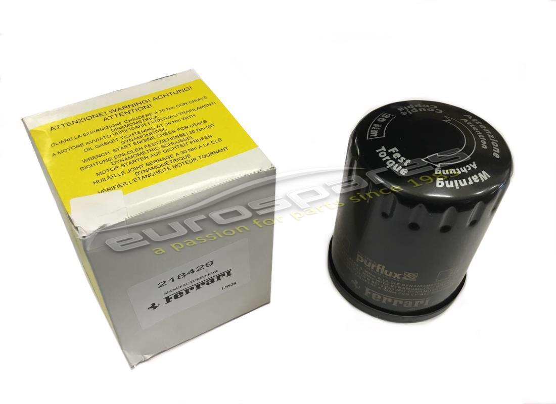 NEW Ferrari OIL FILTER CARTRIDGE . PART NUMBER 218429 (1)
